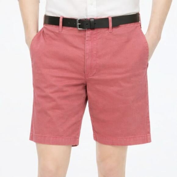 J. Crew Other - J. Crew 7" Flex Chino Short Red L0923 Size 30